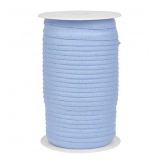 Jersey Schrägband hellblau