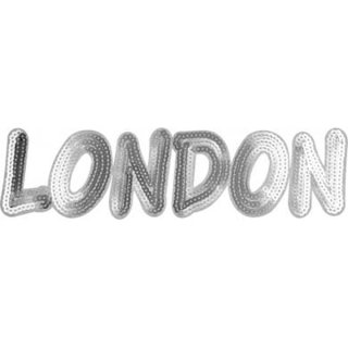 Applikation LONDON mit Pailletten