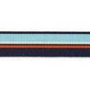 Ripsband blau weiß orange