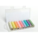 Nähgarn-Box Pastell