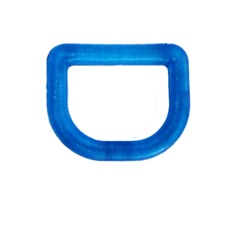 D- Ring 25mm blau