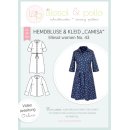 Papierschnittmuster für Hemdbluse und Kleid Camisa