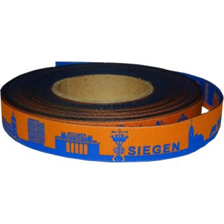 Webband Siegen blau-orange