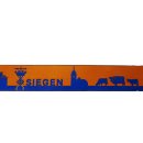 Webband Siegen blau-orange