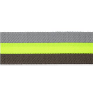 40mm Gurtband neon grün