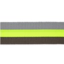 40mm Gurtband neon grün