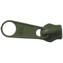 Zipper 5mm oliv