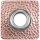 Aufnäh-Ösen rosa metallic Lederimitat 8mm