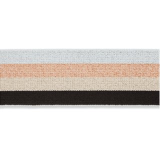 Gummiband 40mm schwarz Lurex- silber gold kupfer