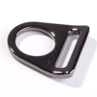 O Ring mit Steg 25mm gunmetal