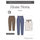 schnittmuster fadenkaefer damen hose nora