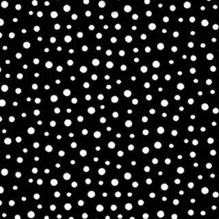 baumwollstoffe fuer patchwork und bekleidung susybee basics irregular dot black white