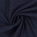 Bündchen melange dark blue