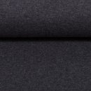 Bündchen melange anthracite grey