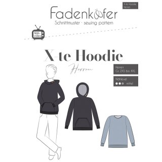 schnittmuster fadenkaefer herren xte hoodie