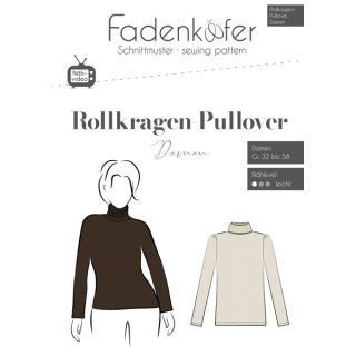Rollkragen-Pullover Damen