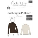 schnittmuster fadenkaefer damen rollkragen pullover