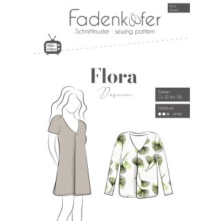 schnittmuster fadenkaefer damen flora tunika bluse