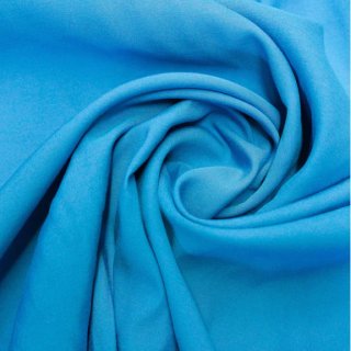 stoffe bekleidungsstoffe viscose uni tuerkis