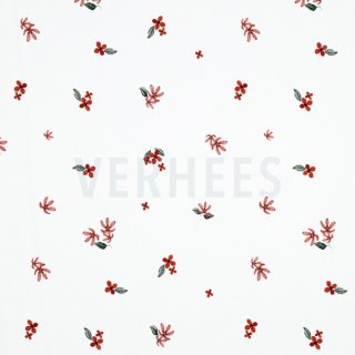 Jersey Flowers white