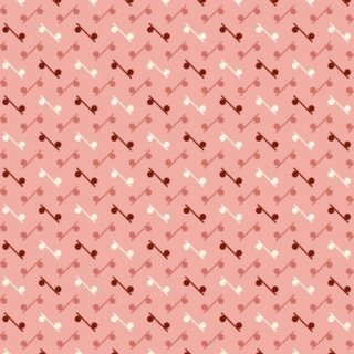 kleines grafisches Muster auf rose Untergrund