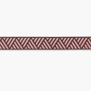 zubehoer baender jaquardborte streifen rosa