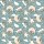 baumwollstoffe patchwork bekleidung dream big little one mond sterne wolken waschbaer igel fuchs blau