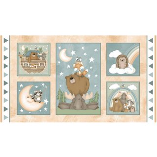 baumwollstoffe patchwork bekleidung dream big little one panel tiere in bilderrahmen