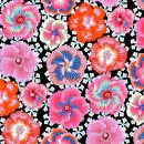 baumwollstoffe patchwork und bekleidung floating hibiscus...