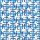 baumwollstoffe patchwork bekleidung diverse-stoffe trellis blue