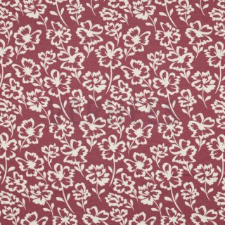 bekleidungsstoffe soft sweatf flowers rosewood