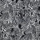 stoffe bekleidungsstoffe viscose radiance zebras black