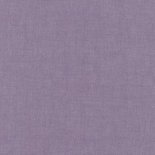 Das Bild zeigt einen Baumwollstoff  für Patchwork und Bekleidung Webstoff Capri violett-weiss.