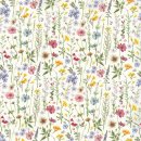 Unimelange violett weis