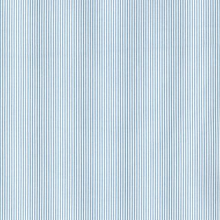 Das Bild zeigt den Baumwollstoff  Serie Osaka von Westfalenstoffe mit feinen blau weissen Streifen.