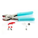 Druckknöpfe Jersey dunkelbraun 12mm