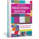 Das Bild zeigt das Cover von dem Quiltbuch Modernes...