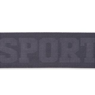 Gummiband SPORT 40mm grau