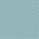 Baumwollstoff mit kleinem Zickzackmuster in blau, ton in ton