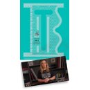 Das Bild zeigt das rutschfeste Non-Slip Quilting Tool SID-LS (Low Shank) von Angela Walters fuer Creative Grids. Die linke Seite dieses Lineals ist die gerade Fuehrungsseite und rechts ist die gewellte Fuehrung.