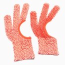 Auf dem Bild sind ein Paar drei-Finger Quilthandschuhe in...