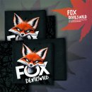French Terry Panel Fox Devils Wild by Thorsten Berger
