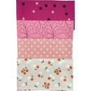 Fat Eights 50 years of moda pink rose