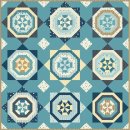 Beside The Sea cotton frosty blue