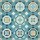 Bubbles winter blue