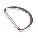 Die Ansicht zeigt den silberfarbenen D-Ring in 40mm Durchlassbreite.