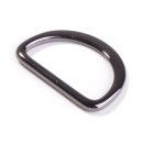 Die Ansicht zeigt den gunmetal farbenen D-Ring...