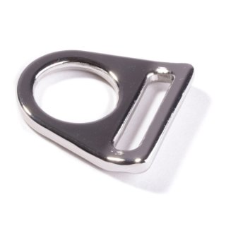 Das Bild zeigt den O-Ring in silber fuer 25mm Durchlassbreite.