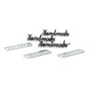 Handmade Kontur Metall gunmetal