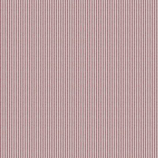 Das Bild zeigt den Webstoff Vichy-Streifen beige-rot von Westfalenstoffe aus der Serie Trondheim.